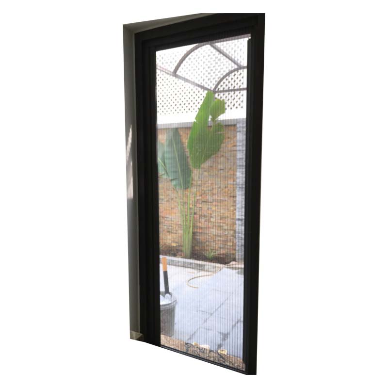 Cửa lưới chống côn trùng xếp xích không ray 1 cánh 06 MSP SWC-1