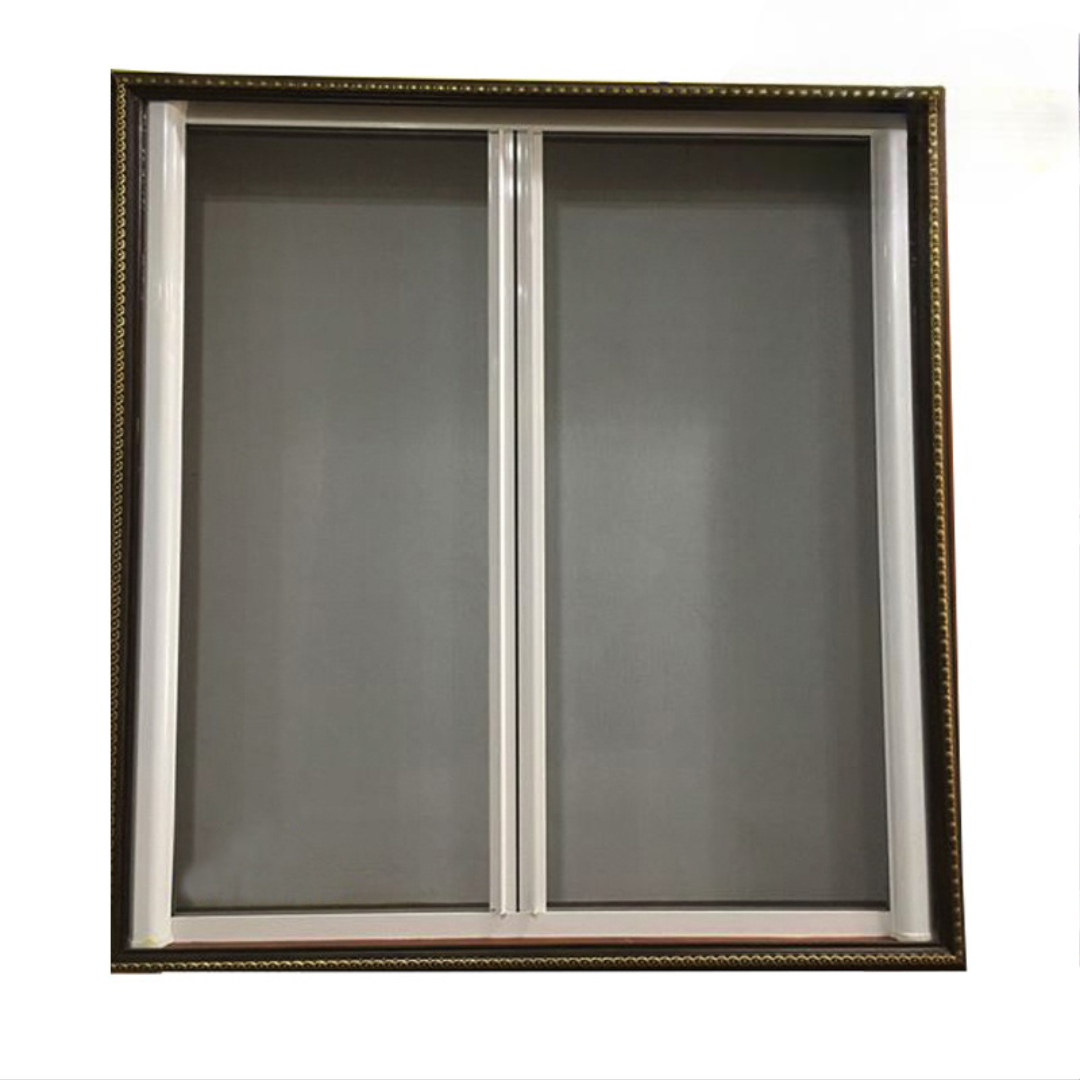 Cửa lưới cuốn ngang chống bung mép 2 cánh SA-N2