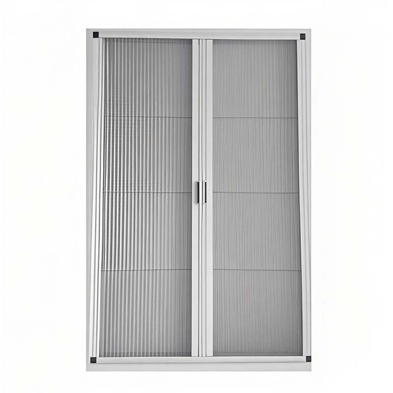 Cửa lưới chống muỗi hệ xếp có ray 2 cánh 02 MSP SWB-LX2