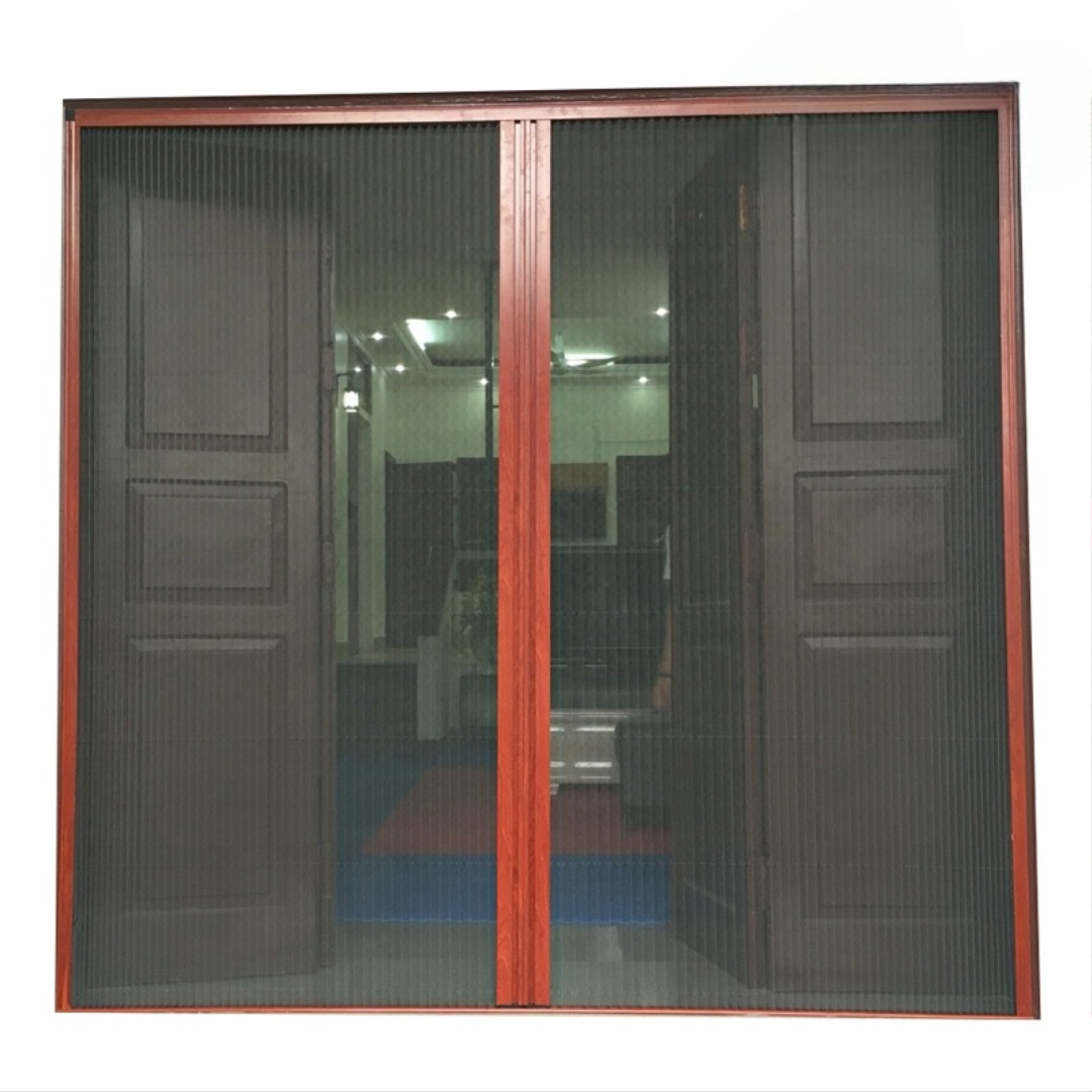 Cửa lưới xếp xích không ray 2 cánh 03 MSP SWC-2