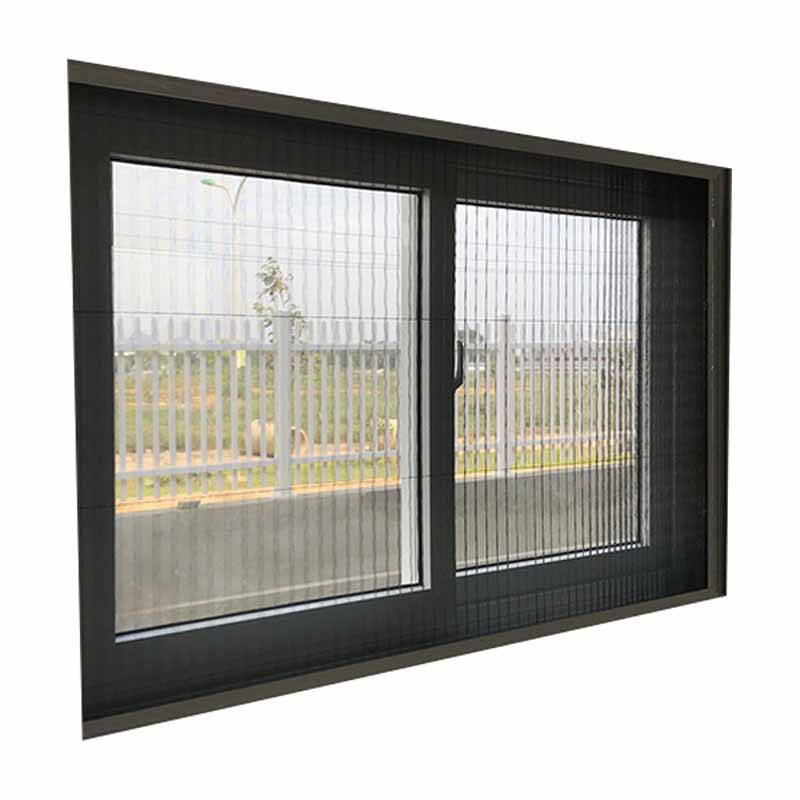 Cửa lưới xếp xích không ray 2 cánh SWC-2