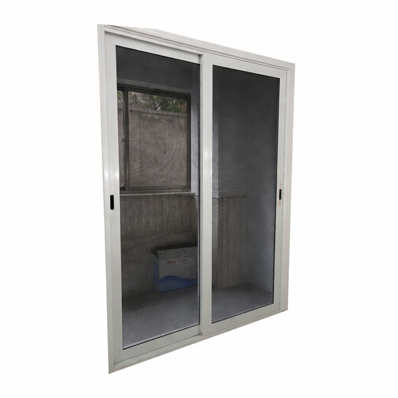 Cửa lưới lùa chống muỗi hệ chống cắt nhôm hệ mỏng 2 cánh SWE-D2