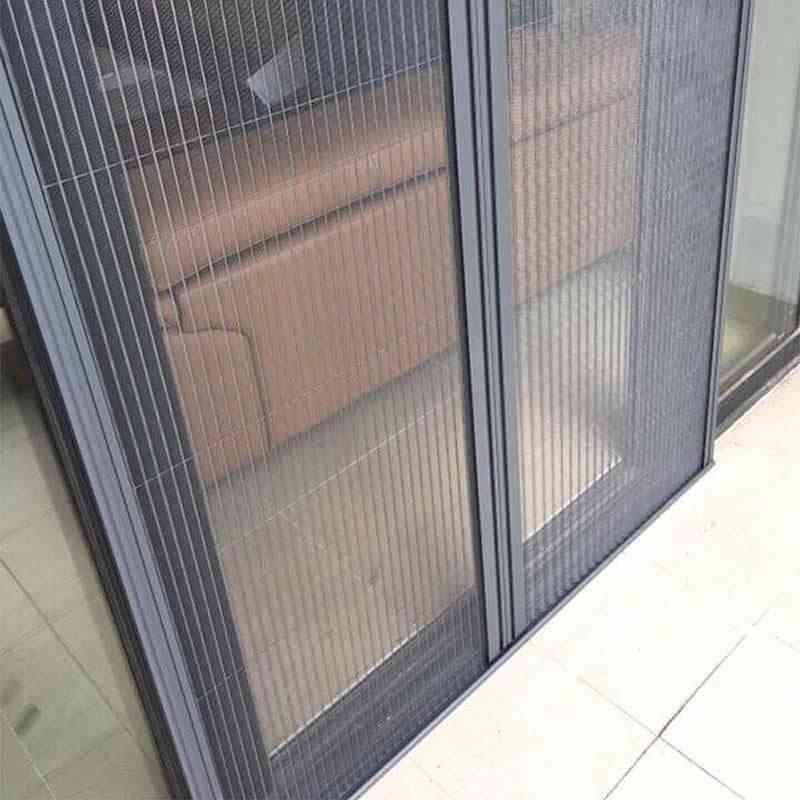 Cửa lưới xếp có ray