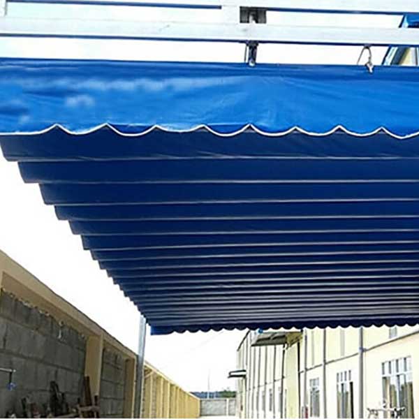Bạt che nắng mưa dạng xếp lớp - Hình ảnh 3