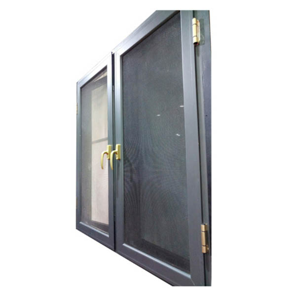 Cửa lưới chống côn trùng mở quay chống cắt nhôm hệ dày 2 cánh SWI-D2C