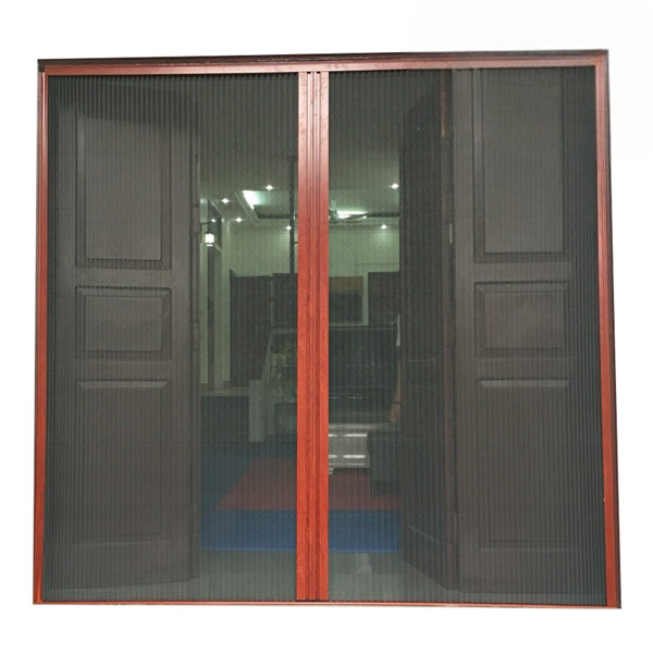 Cửa lưới chống côn trùng xếp xích không ray 2 cánh 03 MSP SWC-2