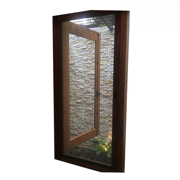Cửa lưới chống muỗi xếp xích không ray 1 cánh 03 MSP SWC-1