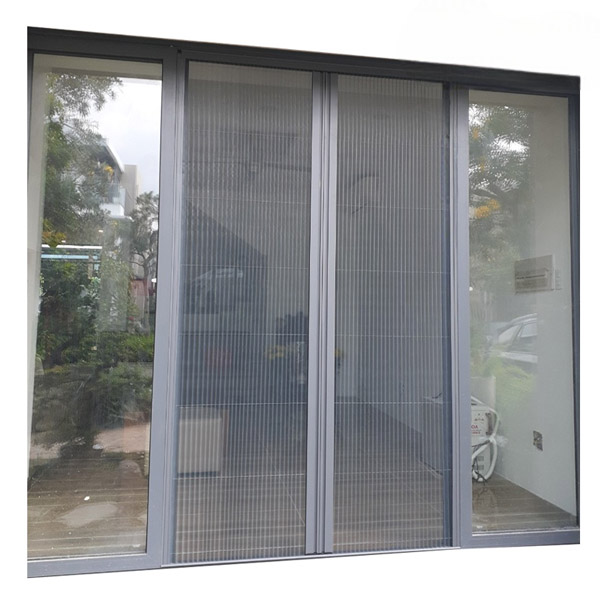 Cửa lưới chống muỗi xếp xích không ray 2 cánh 01 MSP SWC-2