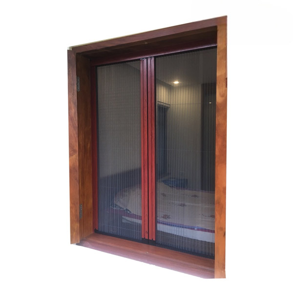 Cửa lưới chống muỗi xếp xích không ray 2 cánh 07 MSP SWC-2