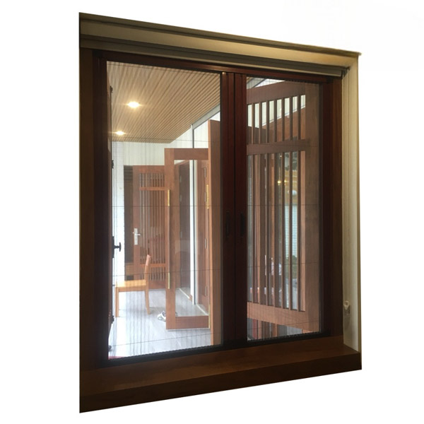 Cửa lưới chống muỗi xếp xích không ray 2 cánh 09 MSP SWC-2