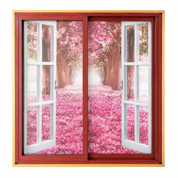 Cửa lưới lùa chống muỗi 2 cánh mỏng SWE-M2
