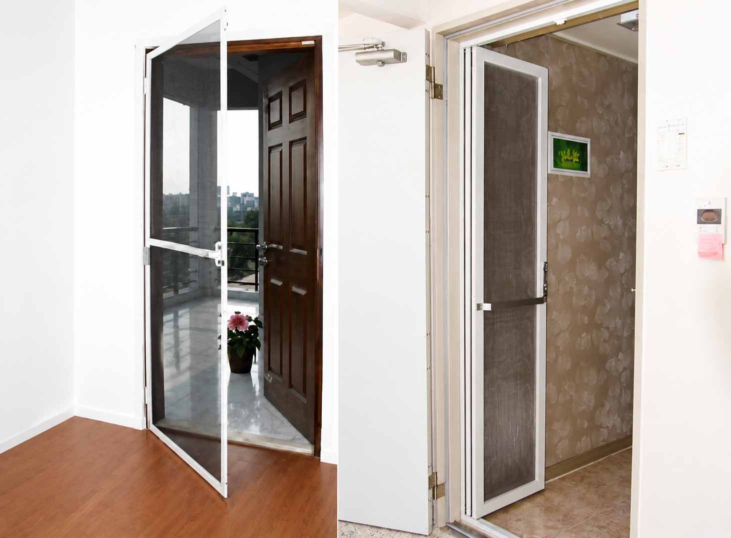 Cửa lưới cánh mở quay